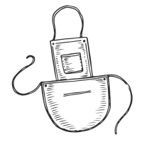 dessin d'un tablier