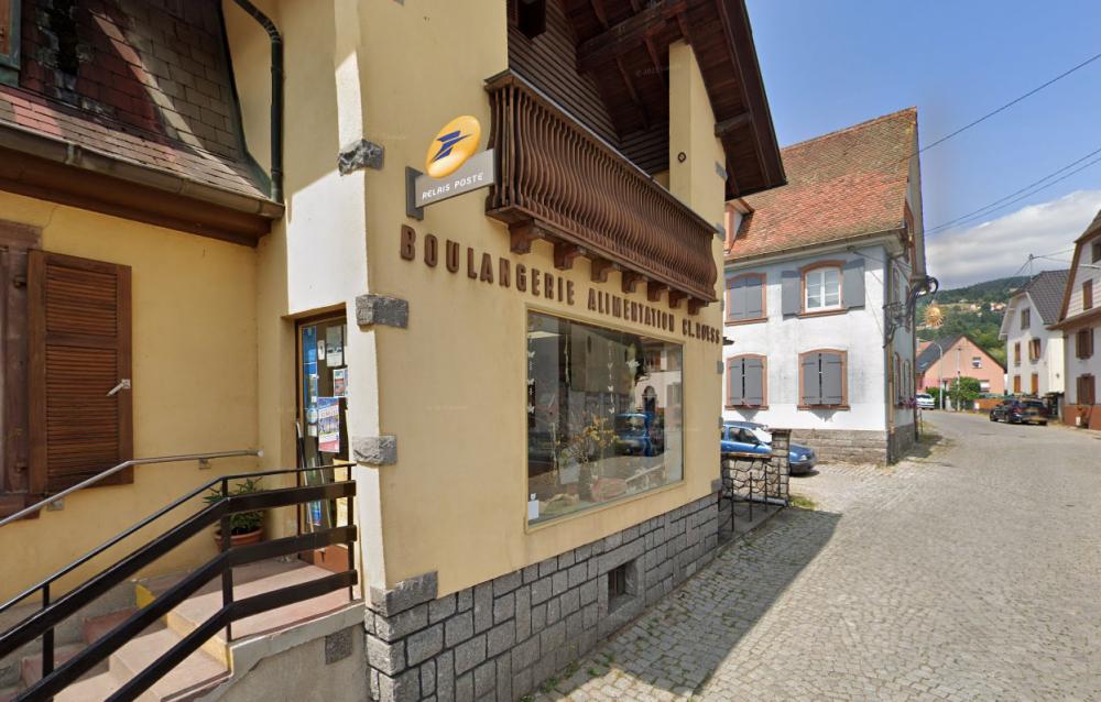devanture de la boulangerie